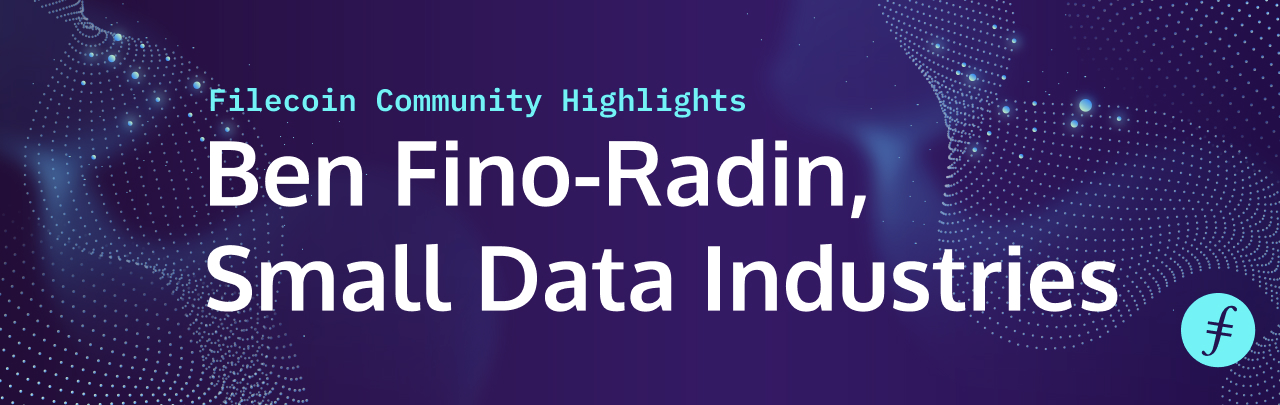 Ben Fino-Radin, Small Data Industries
