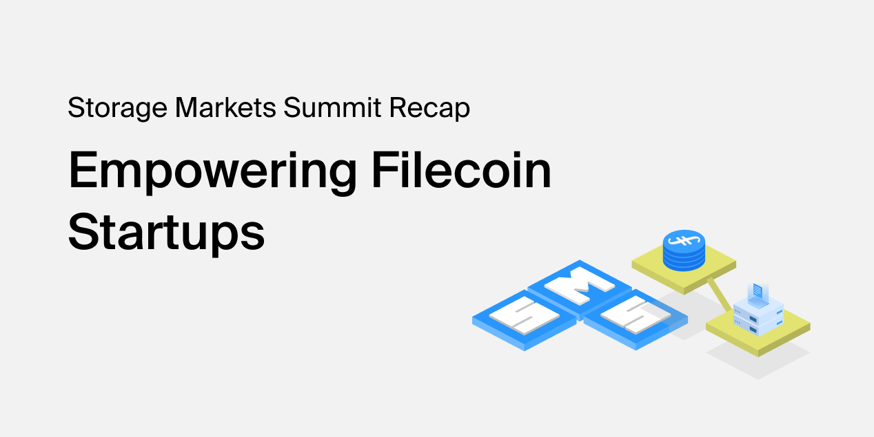 Empowering Filecoin Startups
